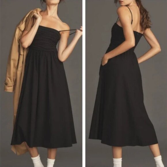 Reformation Lissa Dress - Black - Picture 5 of 8